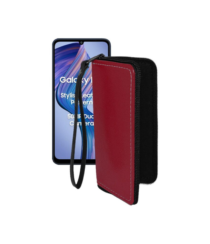 Чохол-гаманець з екошкіри для телефону Samsung Galaxy F05 (E055)
