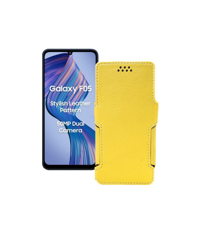Чохол-книжка з екошкіри для телефону Samsung Galaxy F05 (E055)