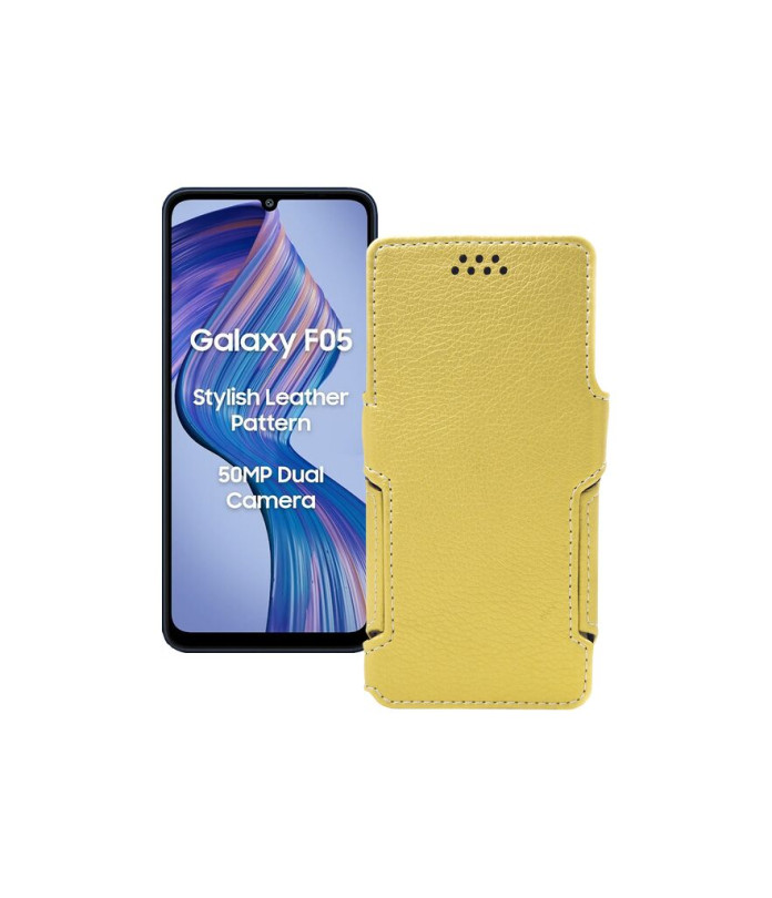 Чохол-книжка з екошкіри для телефону Samsung Galaxy F05 (E055)