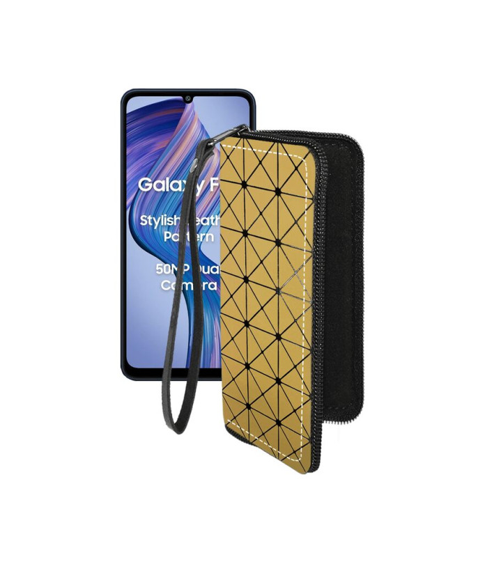Чохол-гаманець з екошкіри для телефону Samsung Galaxy F05 (E055)