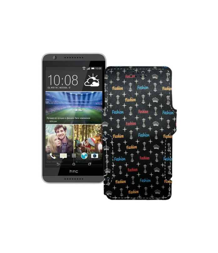 Чохол-книжка з екошкіри для телефону HTC Desire 820g