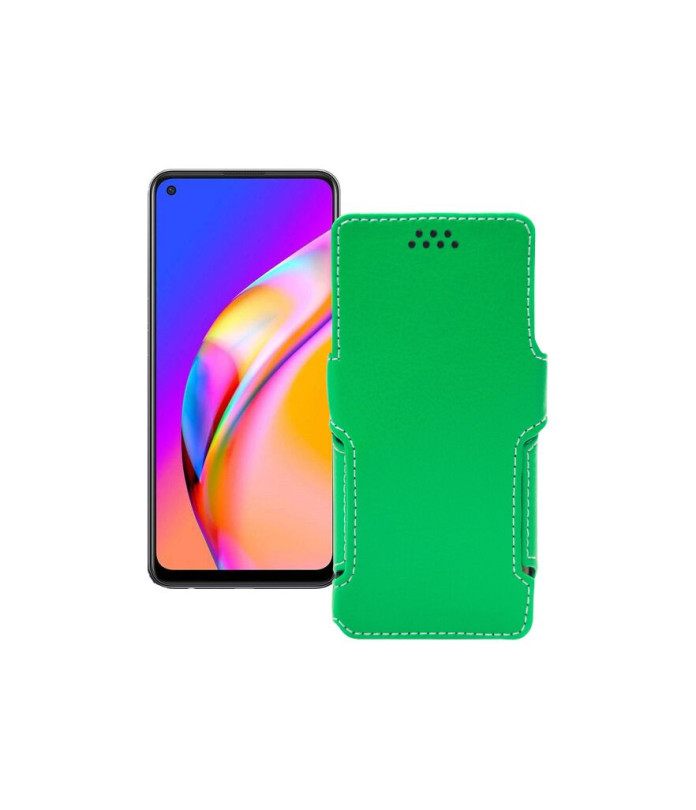 Чохол-книжка з екошкіри для телефону OPPO Reno 5z