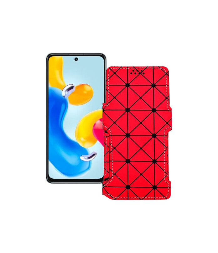 Чохол-книжка з екошкіри для телефону Xiaomi Redmi Note 11s 5G