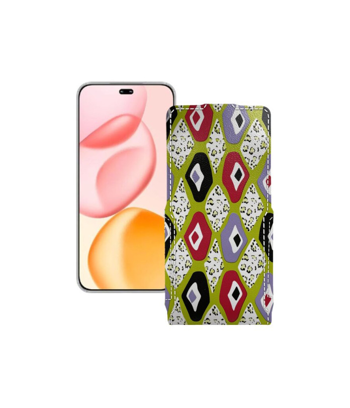 Чохол-флип з екошкіри для телефону Honor 400 Pro