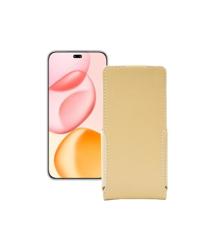 Чохол-флип з екошкіри для телефону Honor 400 Pro