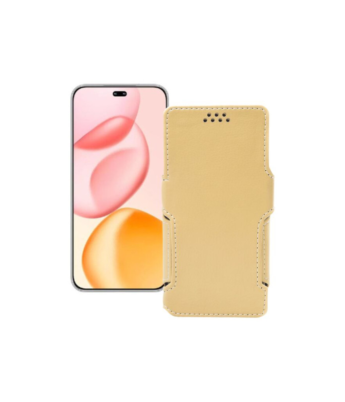 Чохол-книжка з екошкіри для телефону Honor 400 Pro