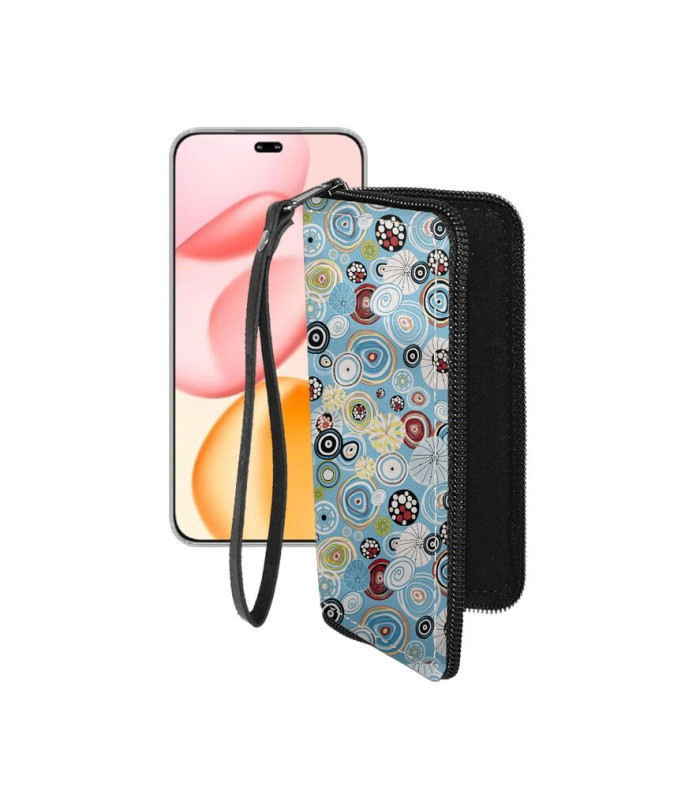 Чохол-гаманець з екошкіри для телефону Honor 400 Pro