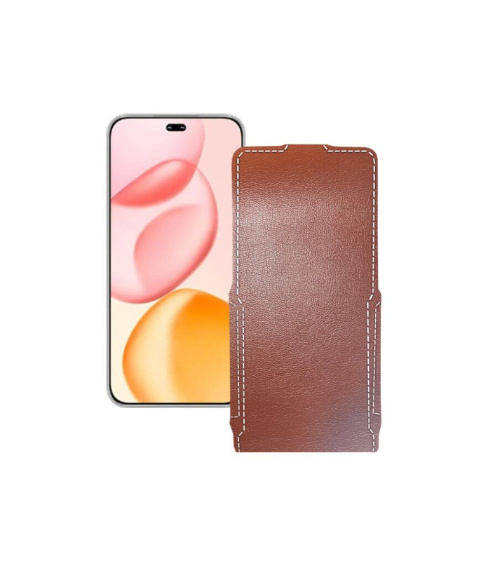 Чохол-флип з екошкіри для телефону Honor 400 Pro