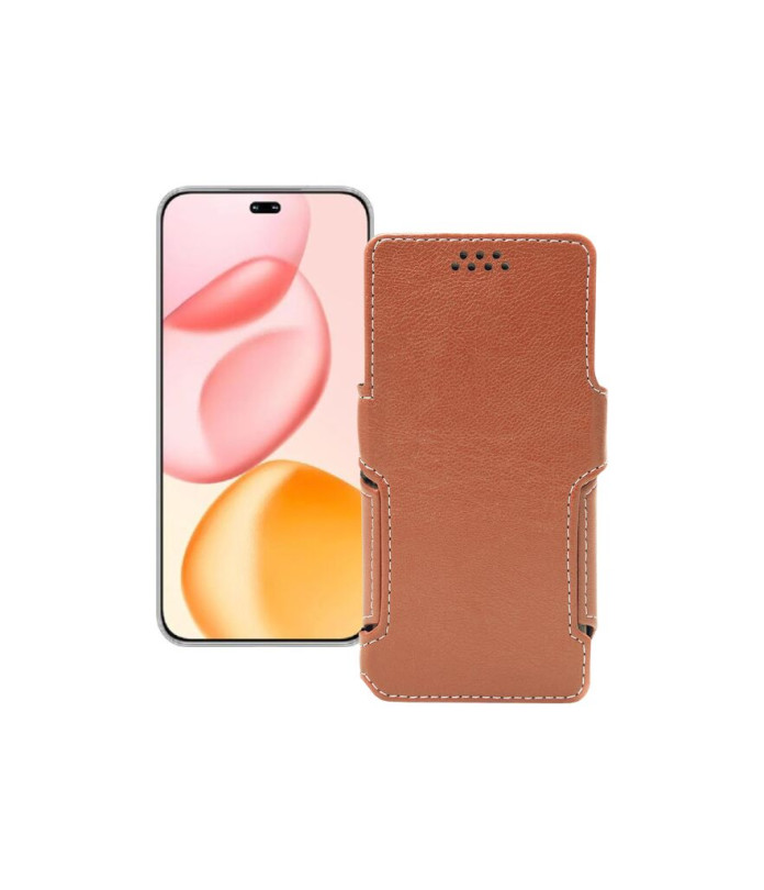 Чохол-книжка з екошкіри для телефону Honor 400 Pro