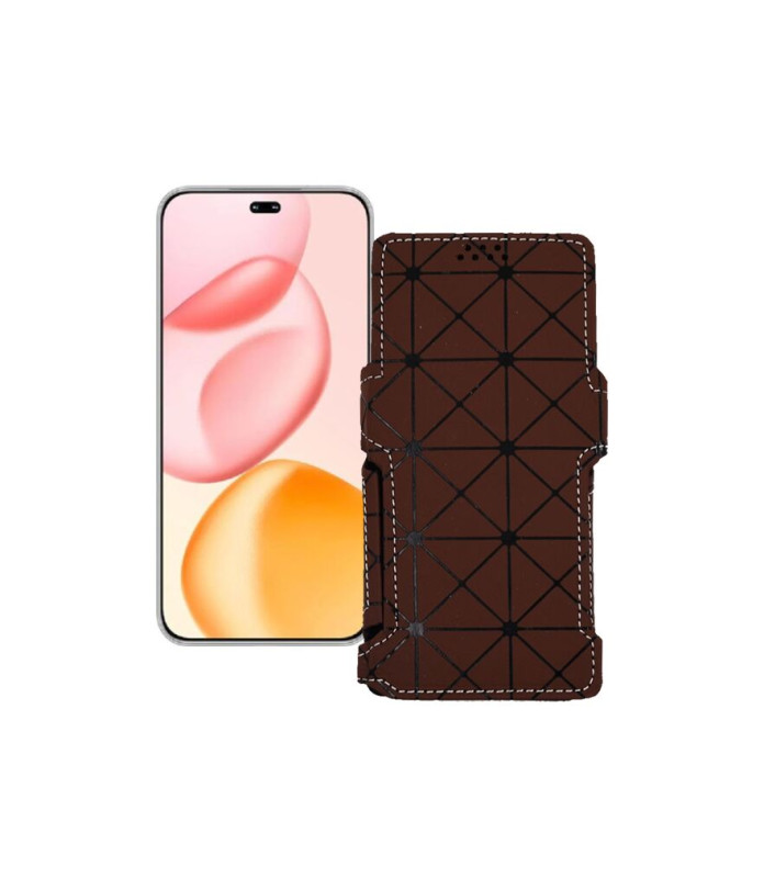 Чохол-книжка з екошкіри для телефону Honor 400 Pro