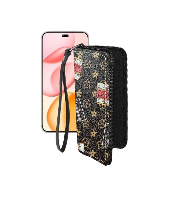 Чохол-гаманець з екошкіри для телефону Honor 400 Pro