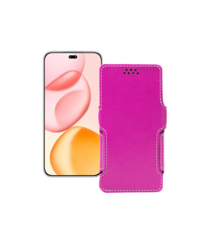 Чохол-книжка з екошкіри для телефону Honor 400 Pro