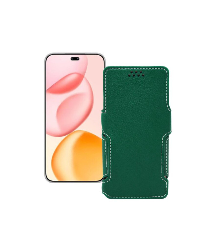 Чохол-книжка з екошкіри для телефону Honor 400 Pro