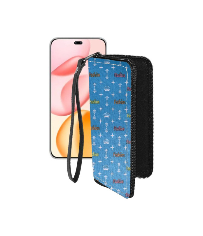 Чохол-гаманець з екошкіри для телефону Honor 400 Pro