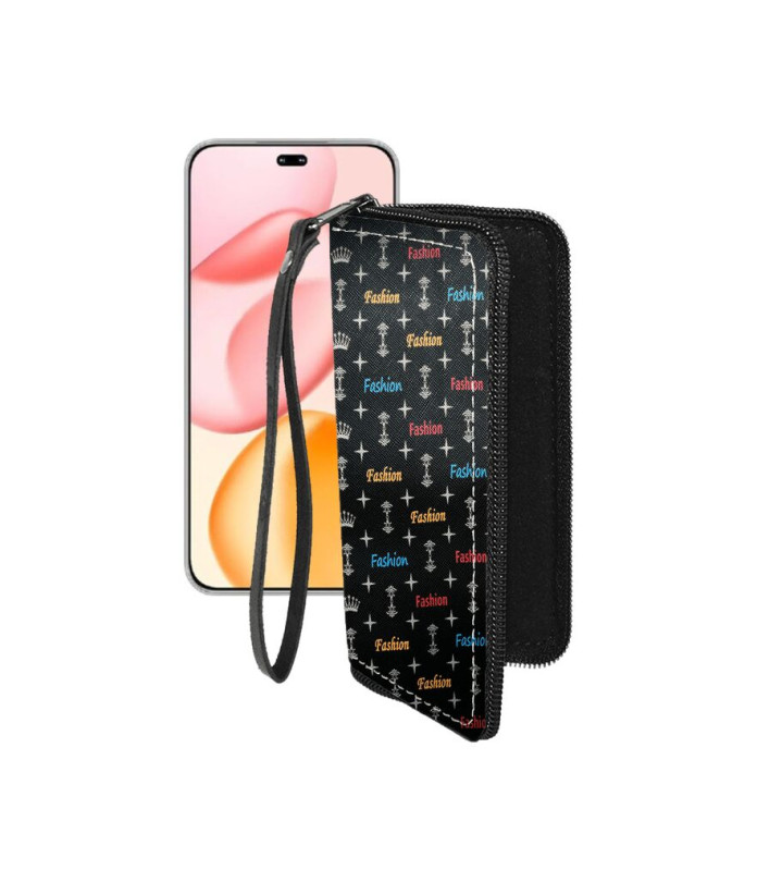 Чохол-гаманець з екошкіри для телефону Honor 400 Pro