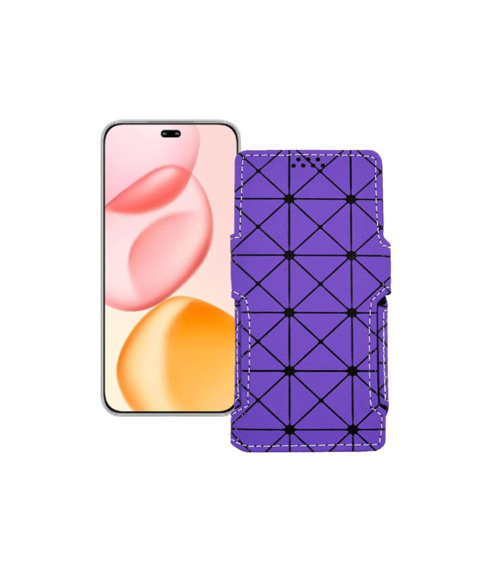 Чохол-книжка з екошкіри для телефону Honor 400 Pro