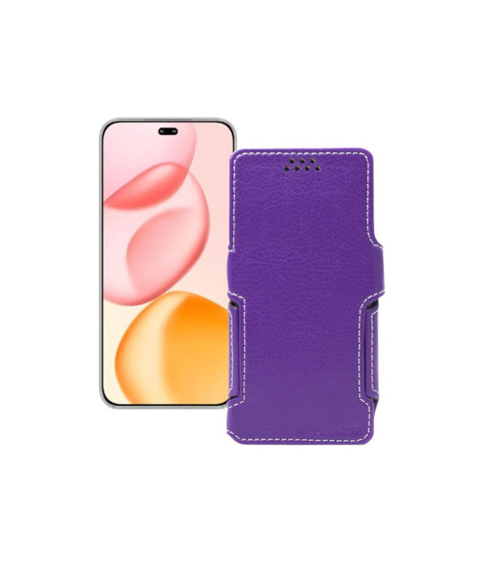 Чохол-книжка з екошкіри для телефону Honor 400 Pro