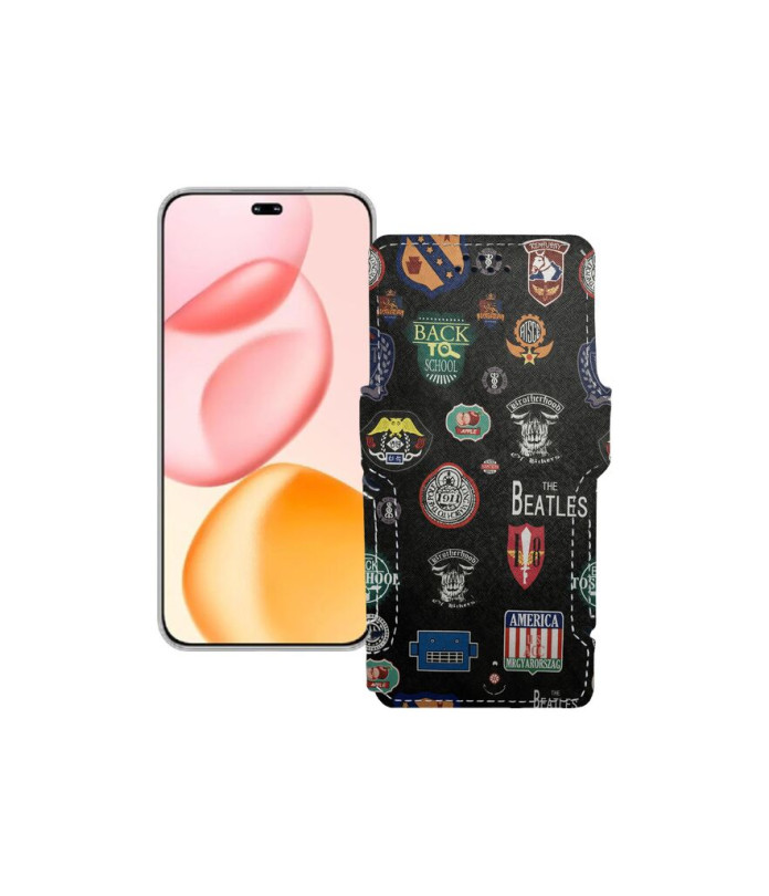 Чохол-книжка з екошкіри для телефону Honor 400 Pro