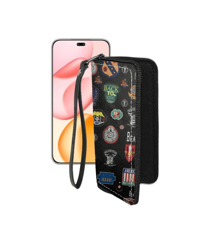 Чохол-гаманець з екошкіри для телефону Honor 400 Pro