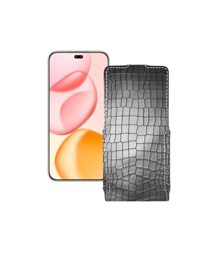 Чохол-флип з екошкіри для телефону Honor 400 Pro