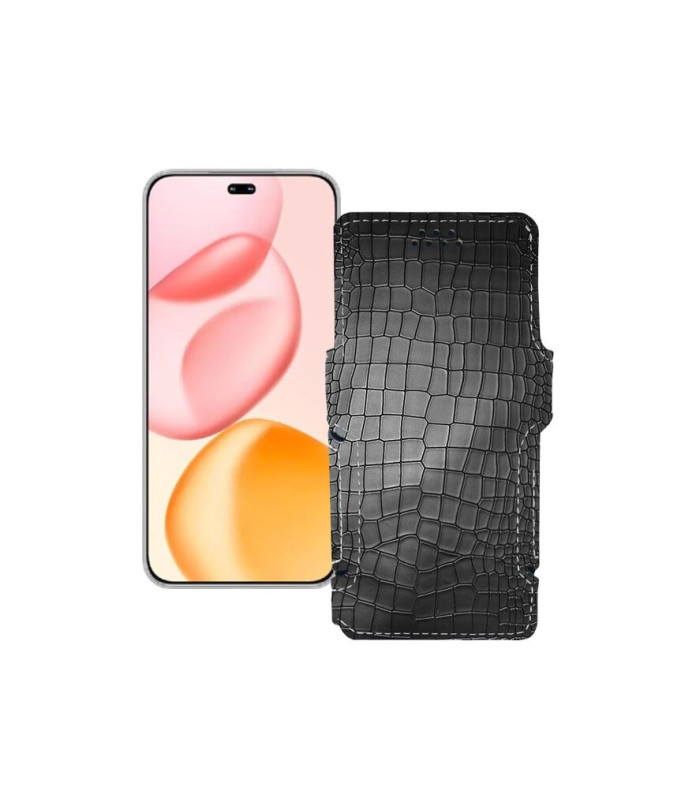 Чохол-книжка з екошкіри для телефону Honor 400 Pro