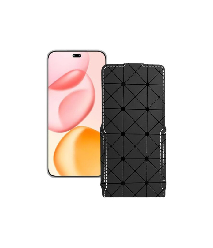 Чохол-флип з екошкіри для телефону Honor 400 Pro