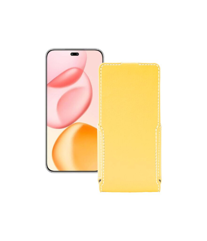 Чохол-флип з екошкіри для телефону Honor 400 Pro