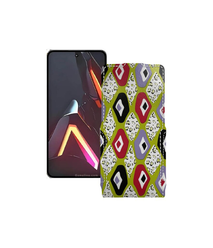 Чохол-флип з екошкіри для телефону ZTE Nubia Neo 3 GT