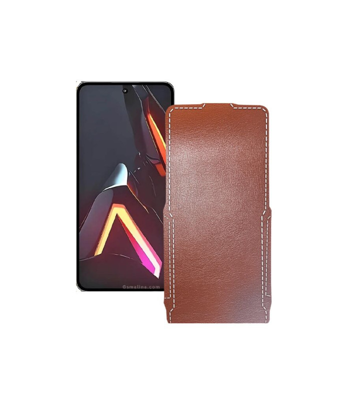 Чохол-флип з екошкіри для телефону ZTE Nubia Neo 3 GT