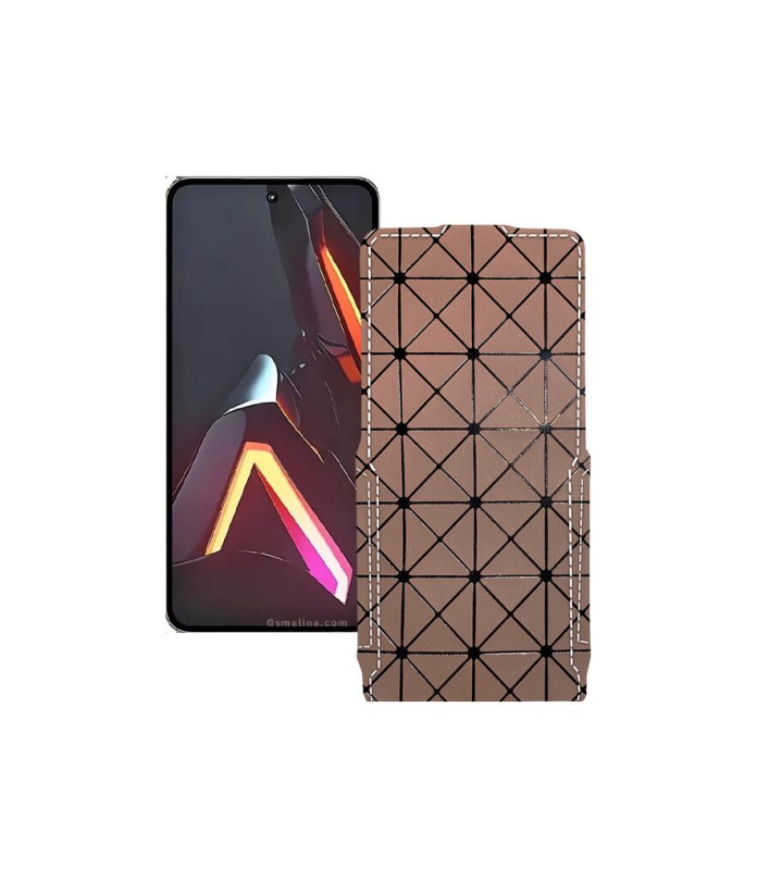 Чохол-флип з екошкіри для телефону ZTE Nubia Neo 3 GT