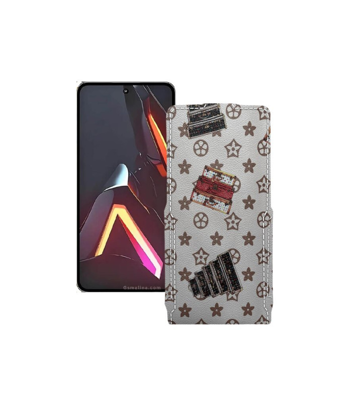 Чохол-флип з екошкіри для телефону ZTE Nubia Neo 3 GT