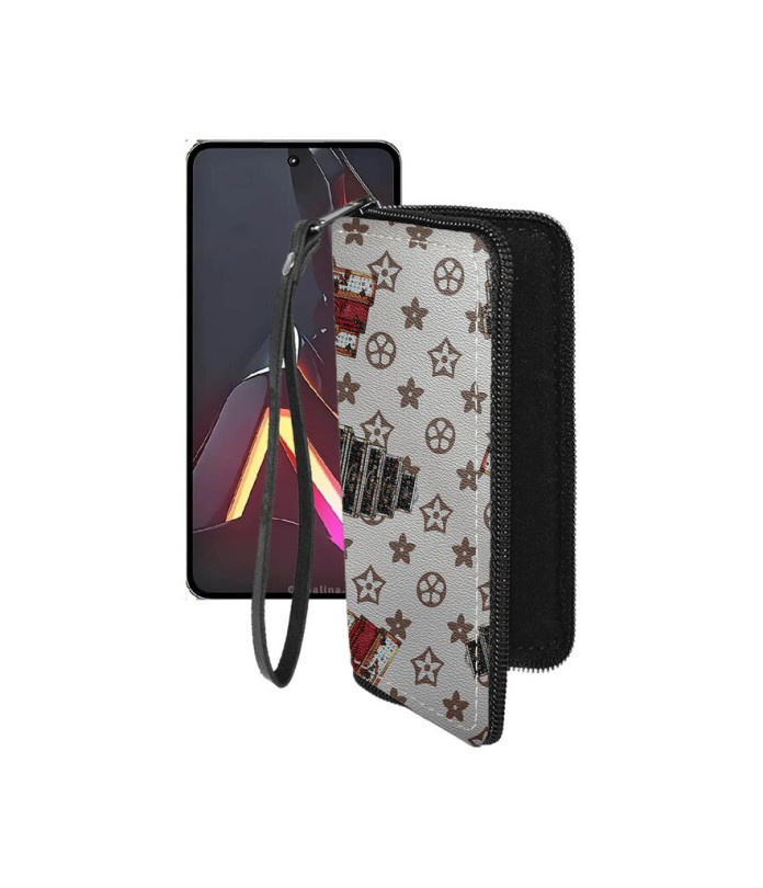 Чохол-гаманець з екошкіри для телефону ZTE Nubia Neo 3 GT