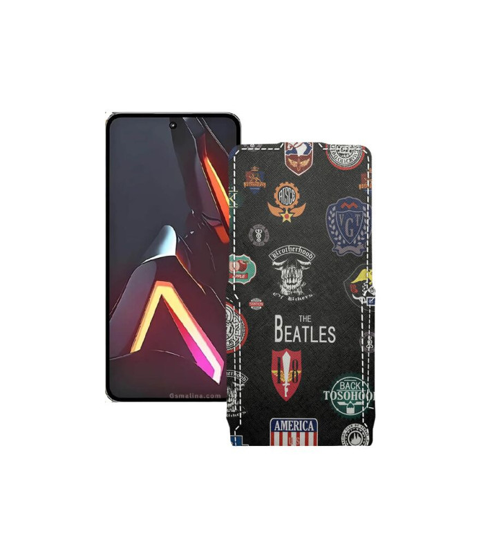 Чохол-флип з екошкіри для телефону ZTE Nubia Neo 3 GT