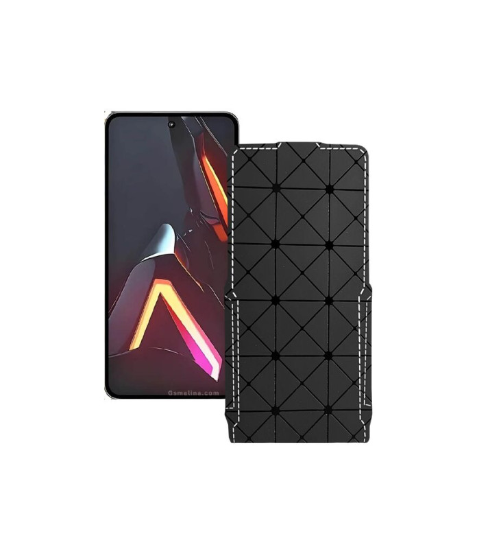 Чохол-флип з екошкіри для телефону ZTE Nubia Neo 3 GT