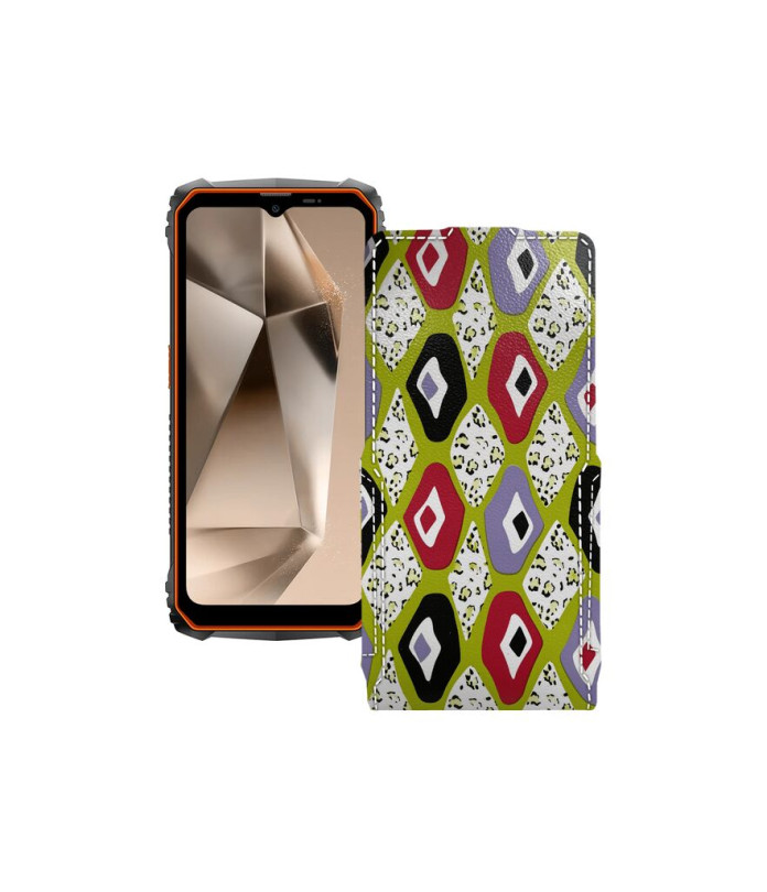 Чохол-флип з екошкіри для телефону Blackview Oscal Marine 1