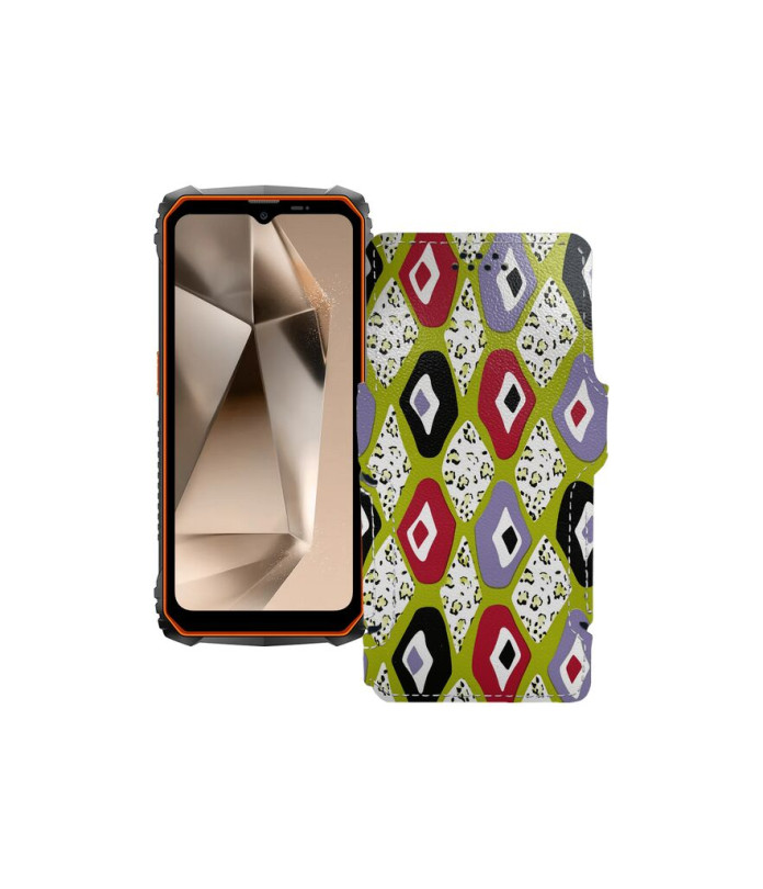 Чохол-книжка з екошкіри для телефону Blackview Oscal Marine 1