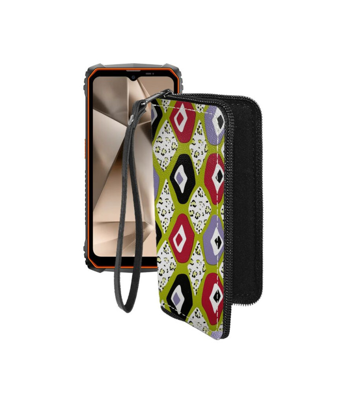 Чохол-гаманець з екошкіри для телефону Blackview Oscal Marine 1