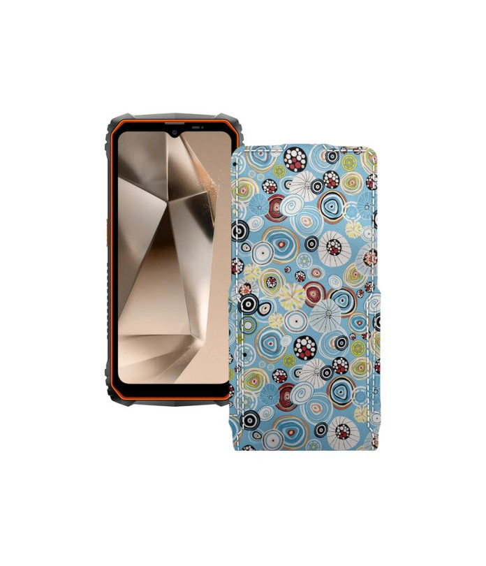 Чохол-флип з екошкіри для телефону Blackview Oscal Marine 1