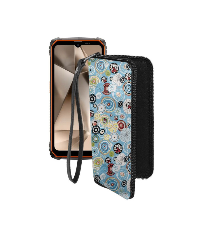 Чохол-гаманець з екошкіри для телефону Blackview Oscal Marine 1