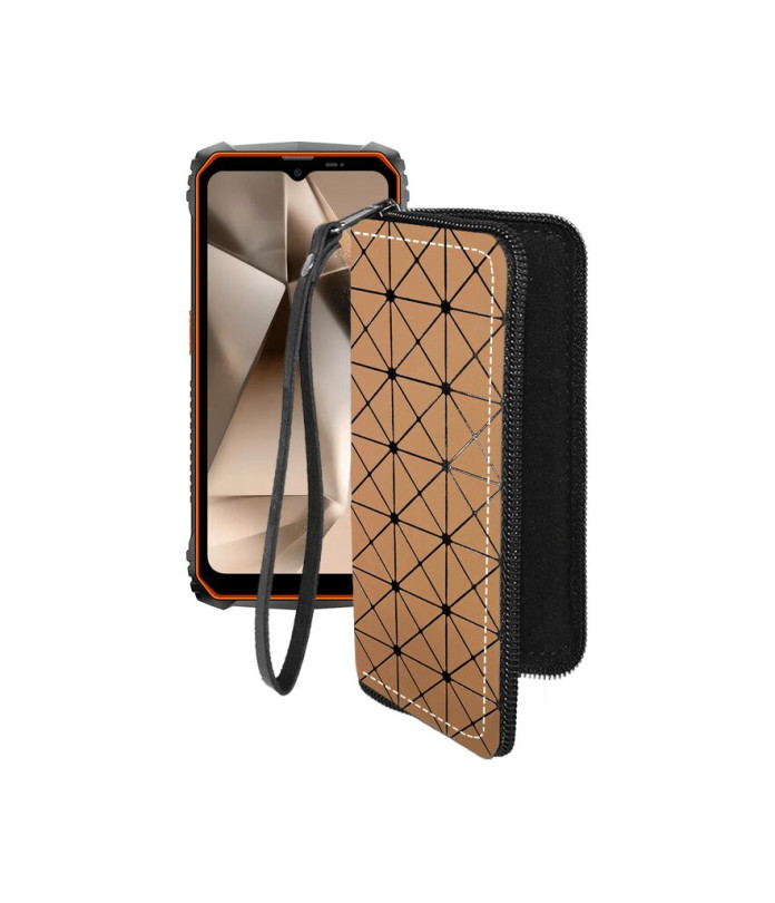 Чохол-гаманець з екошкіри для телефону Blackview Oscal Marine 1