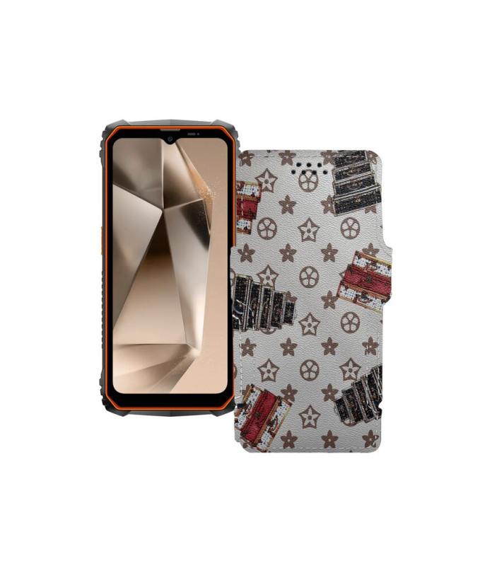 Чохол-книжка з екошкіри для телефону Blackview Oscal Marine 1