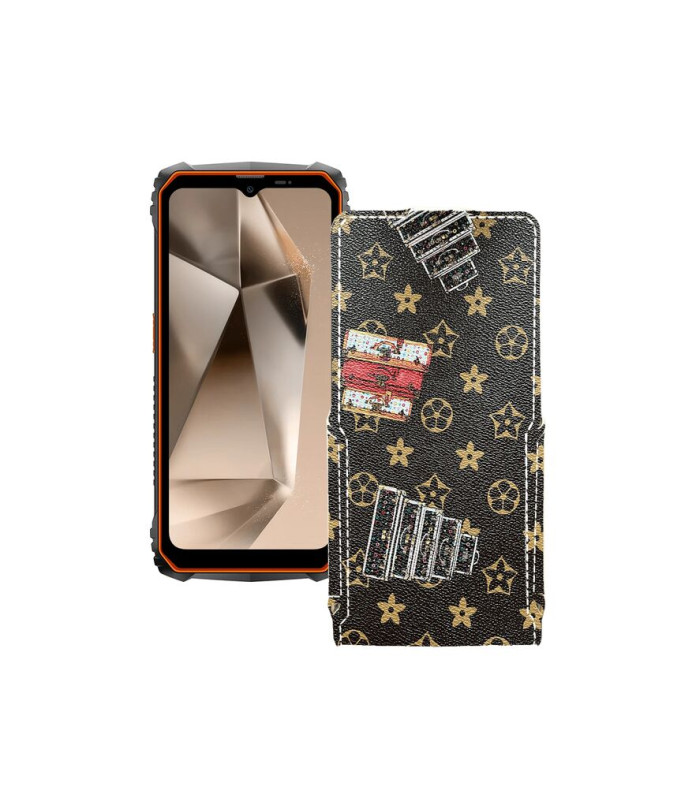 Чохол-флип з екошкіри для телефону Blackview Oscal Marine 1