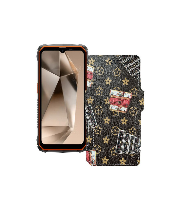 Чохол-книжка з екошкіри для телефону Blackview Oscal Marine 1