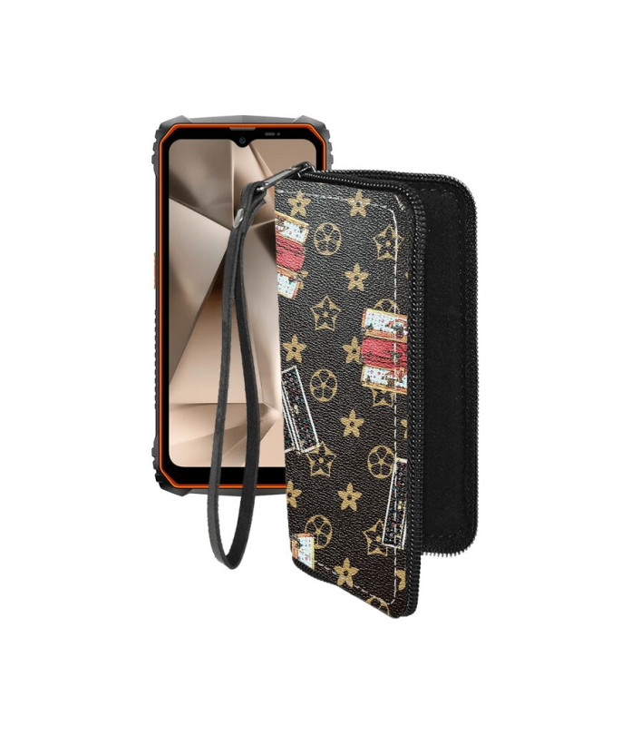 Чохол-гаманець з екошкіри для телефону Blackview Oscal Marine 1