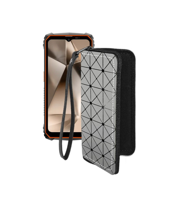 Чохол-гаманець з екошкіри для телефону Blackview Oscal Marine 1