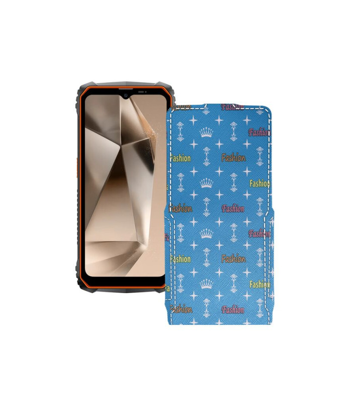 Чохол-флип з екошкіри для телефону Blackview Oscal Marine 1