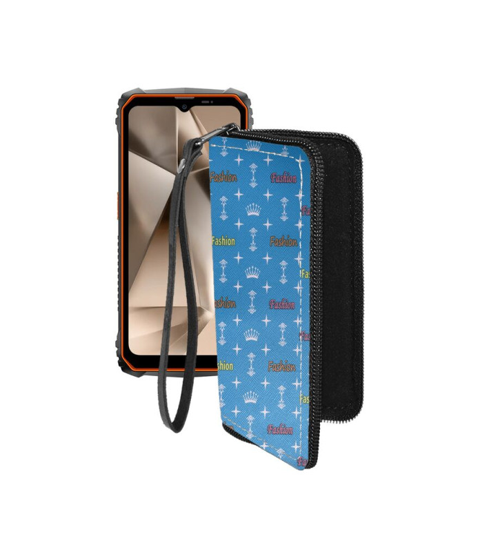 Чохол-гаманець з екошкіри для телефону Blackview Oscal Marine 1