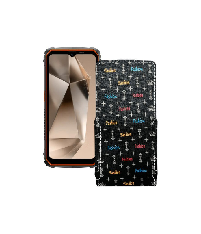 Чохол-флип з екошкіри для телефону Blackview Oscal Marine 1