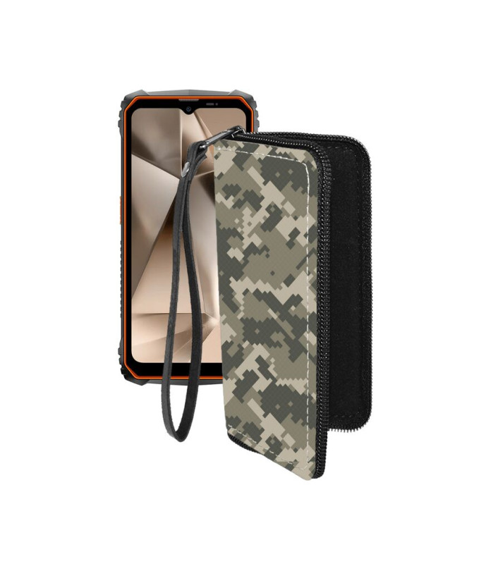 Чохол-гаманець з екошкіри для телефону Blackview Oscal Marine 1