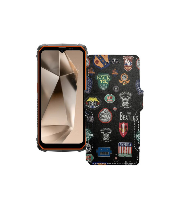 Чохол-книжка з екошкіри для телефону Blackview Oscal Marine 1